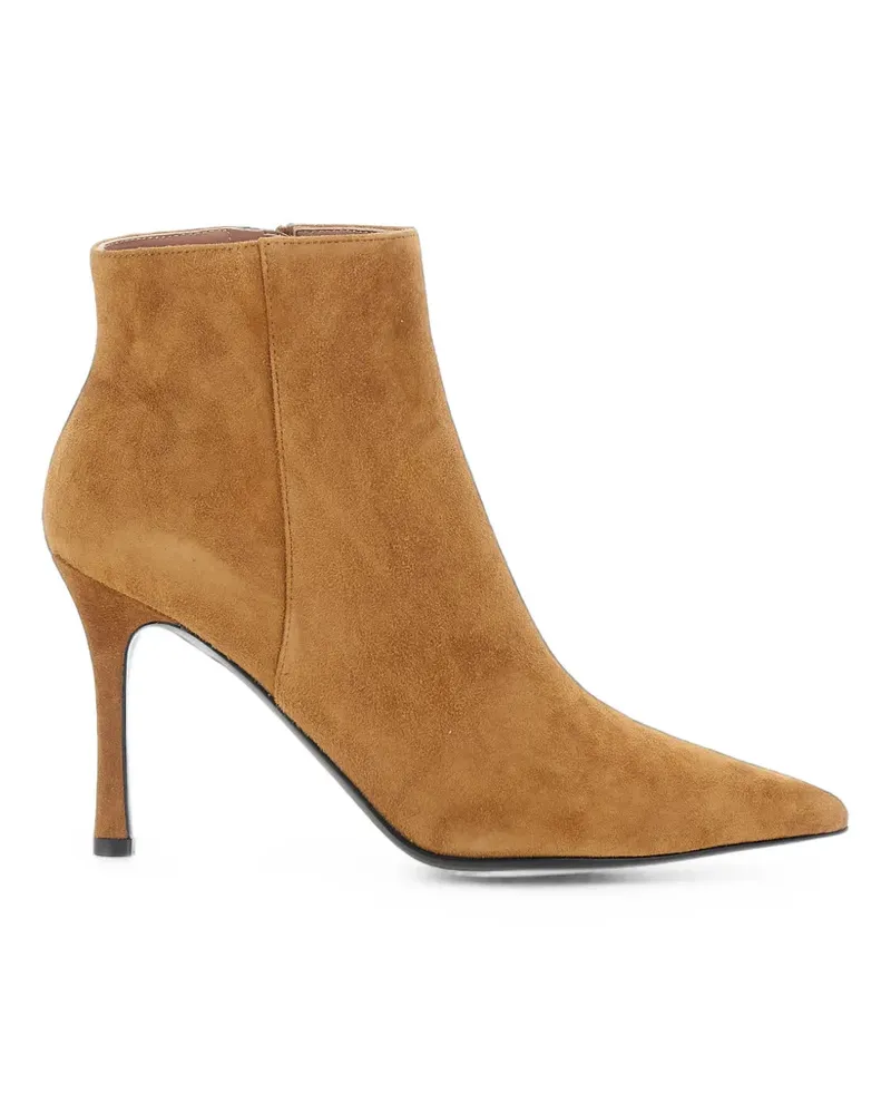 Pollini Stiefel mit spitzer Kappe - Braun Braun