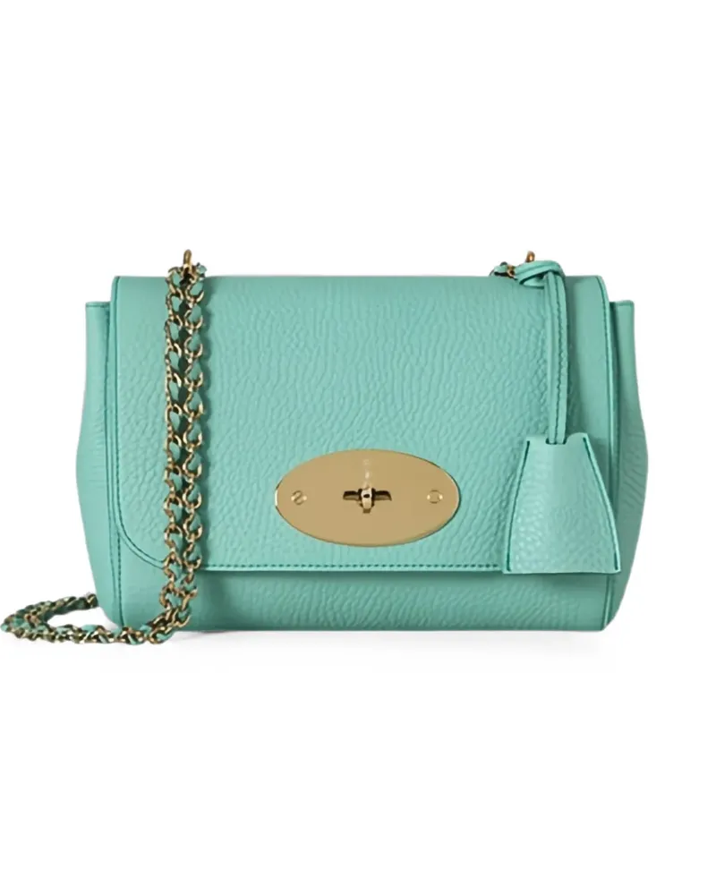 Mulberry Lily heavy-grain shoulder bag - Blau Blau