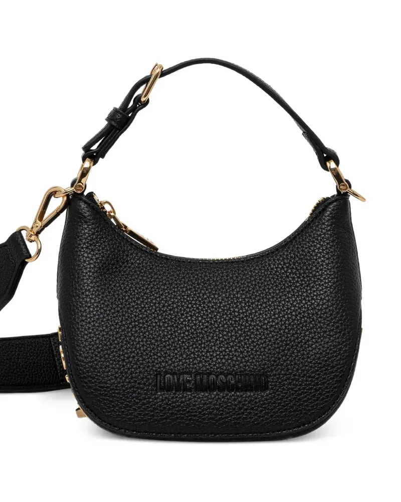 Moschino Shopper mit Logo - Schwarz Schwarz