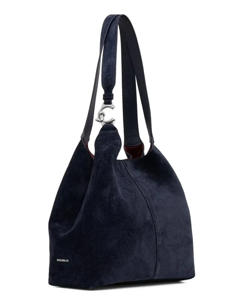 Coccinelle Handtasche aus Wildleder - Blau Blau