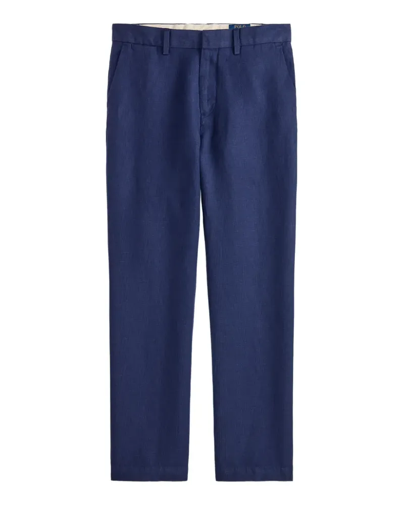 Ralph Lauren Manhasset Hose mit Hahnentrittmuster - Blau Blau