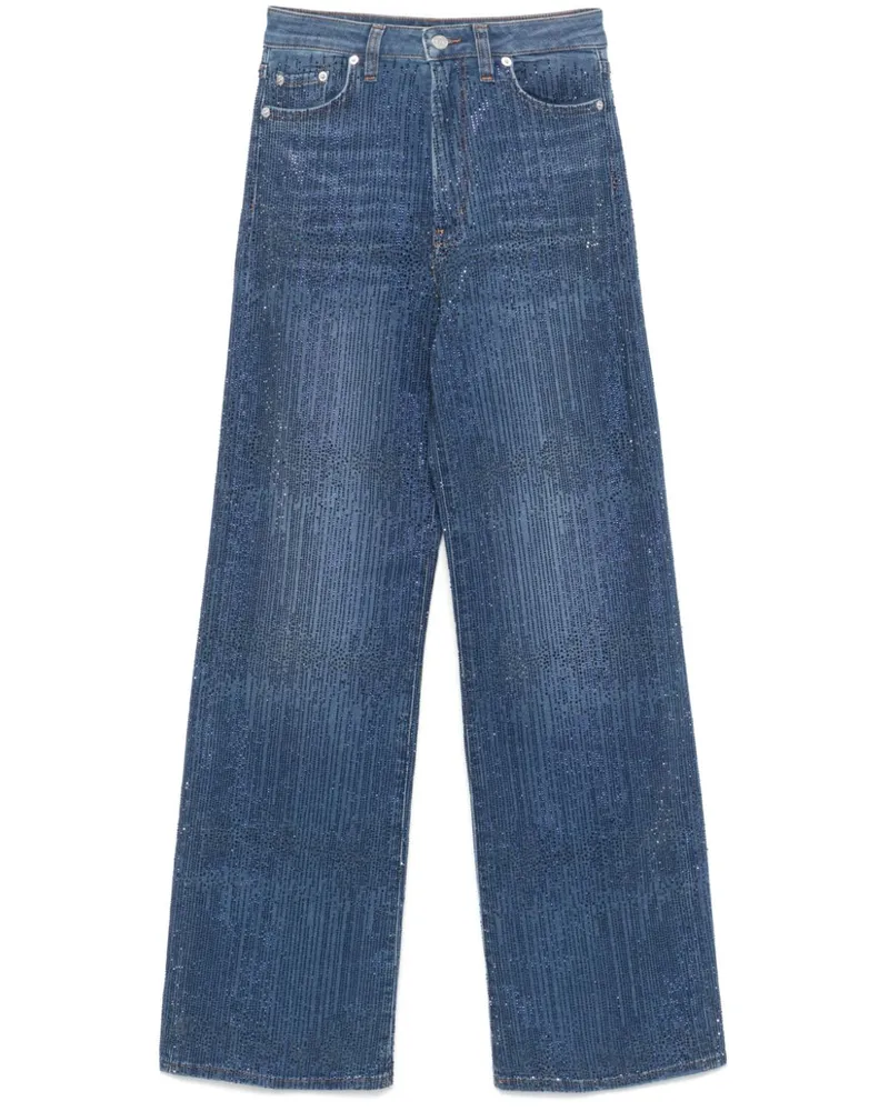 Maje Jeans mit Strass - Blau Blau