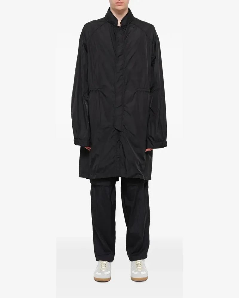 JUUN.J Parka mit Slogan-Print - Schwarz Schwarz