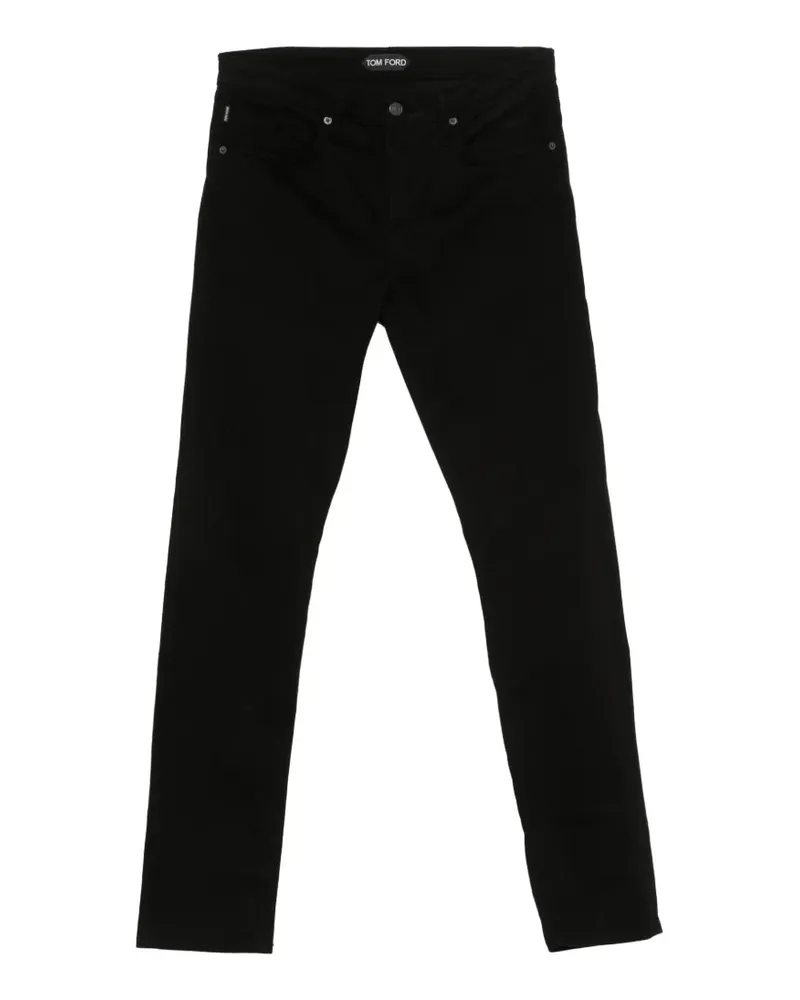 Tom Ford Klassische Slim-Fit-Jeans - Schwarz Schwarz