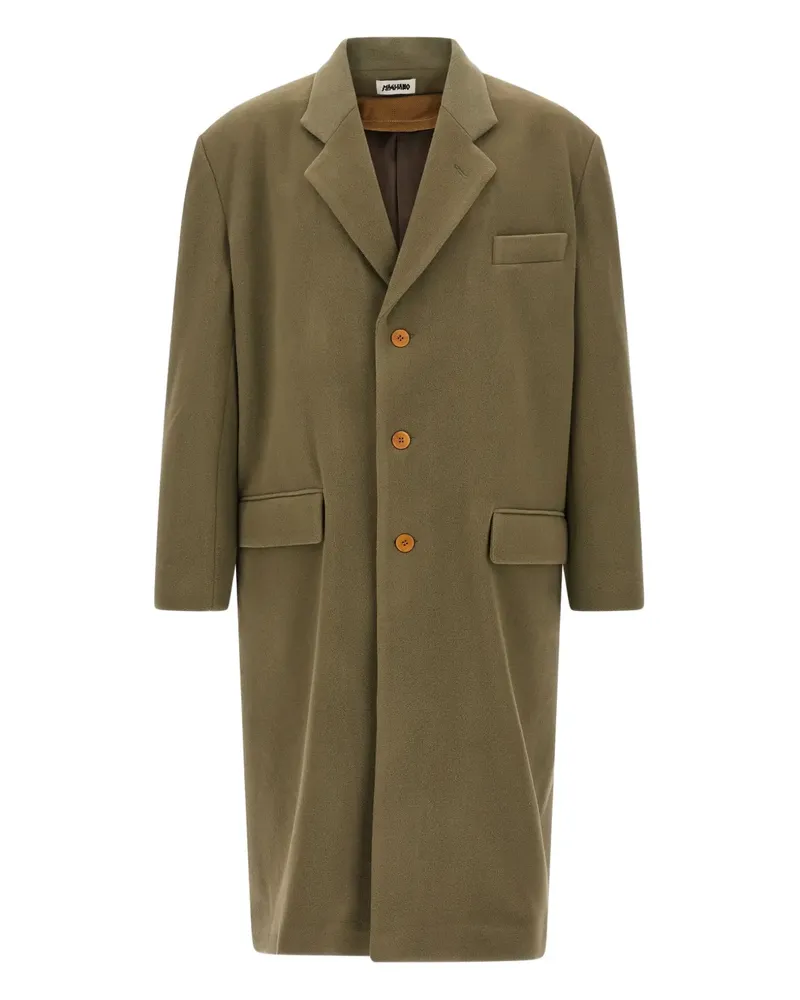 Magliano Polleggio reversible single-breasted coat - Grün Grün