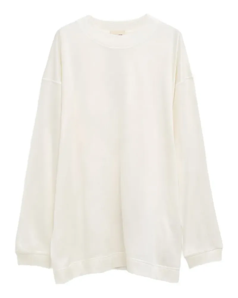 KHAITE Sweatshirt mit tiefen Schultern - Nude Nude