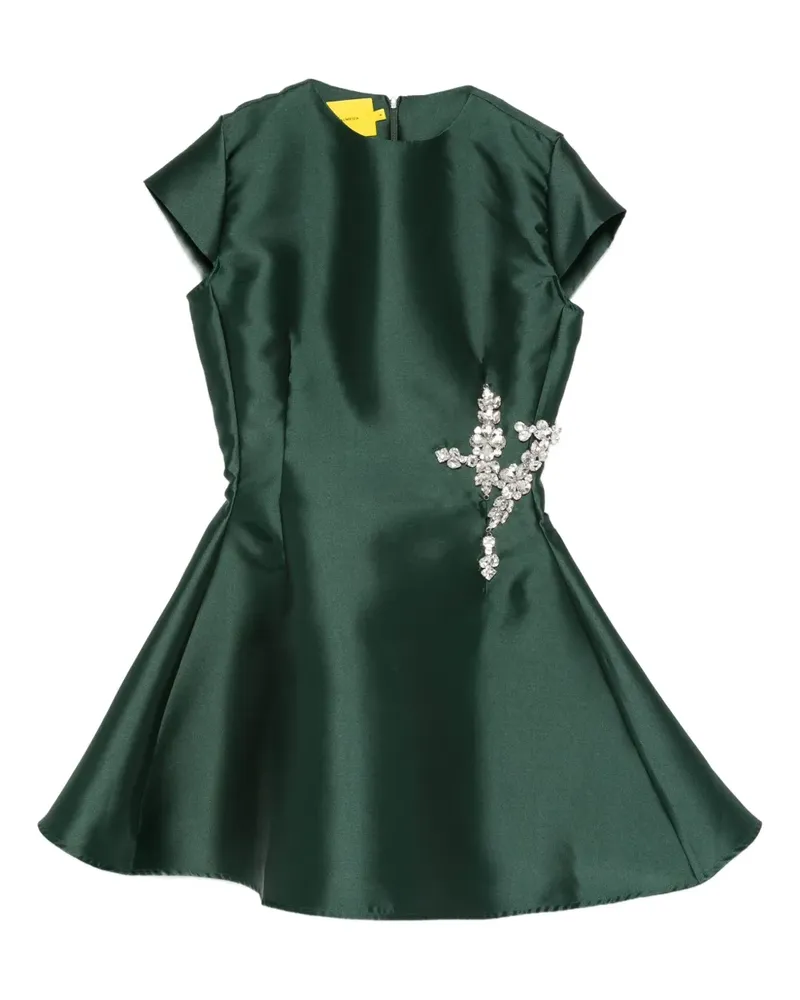 Marques ' Almeida embellished mini dress - Grün Grün