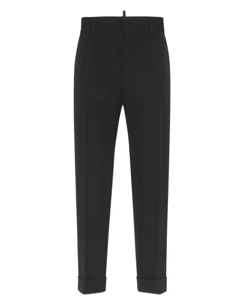Dsquared2 Klassische Tapered-Hose - Schwarz Schwarz