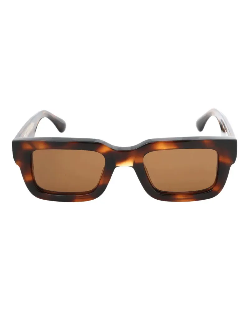 CHIMI Core Sonnenbrille mit eckigem Gestell - Braun Braun