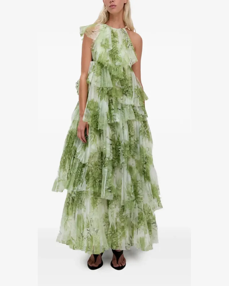Aje. Westlyn floral-print maxi dress - Grün Grün
