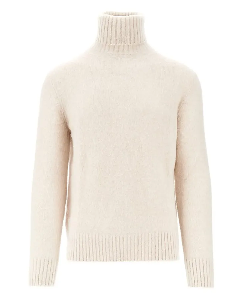 Piacenza Cashmere Pullover mit Rollkragen - Nude Nude