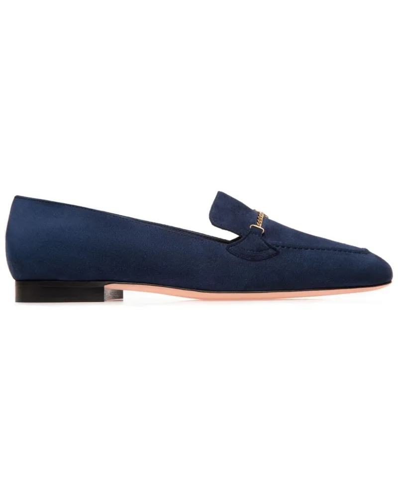 Bally Daily Emblem Loafer Blau