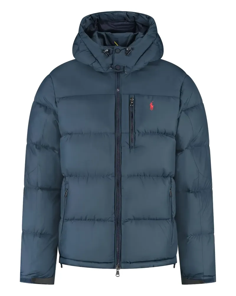 Ralph Lauren hooded zip coat - Blau Blau