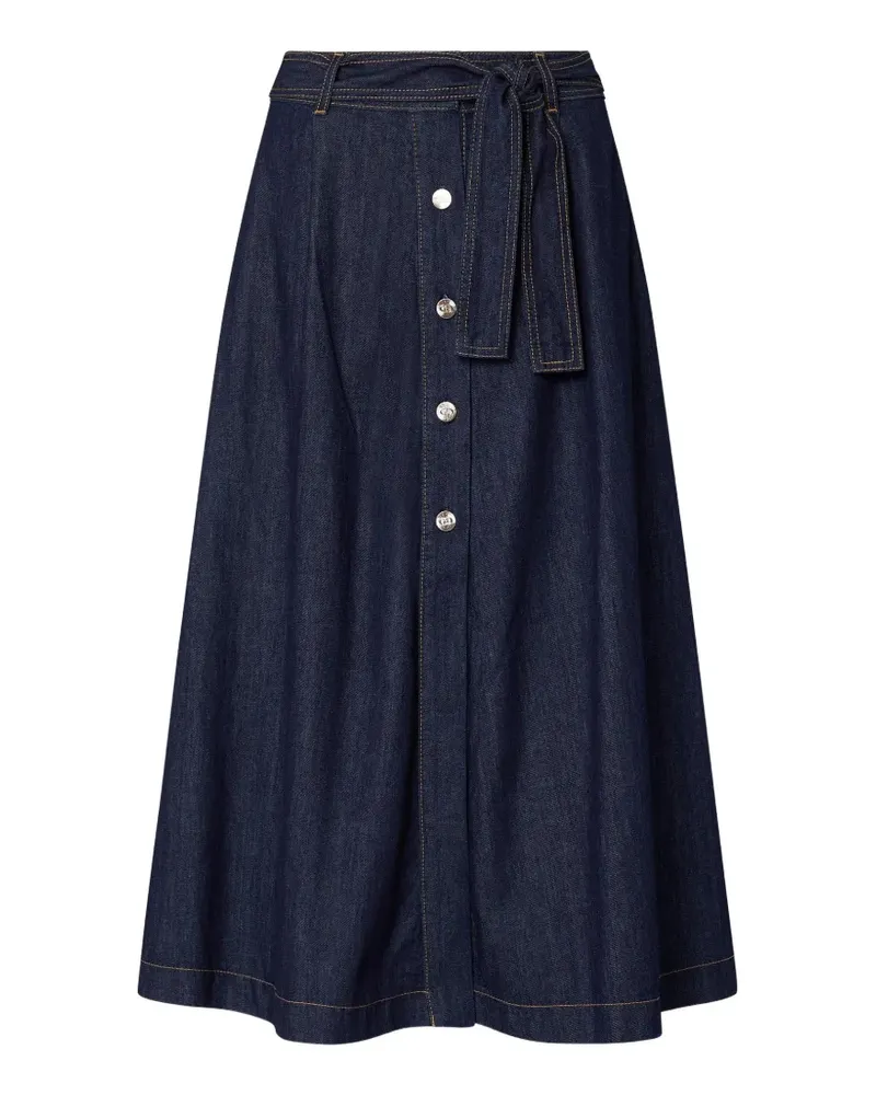 Liu Jo long denim skirt - Blau Blau
