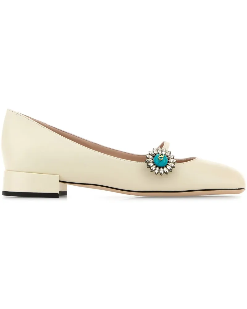 Valentino Garavani Preshoes Mary-Jane Ballerinas 20mm - Nude Nude