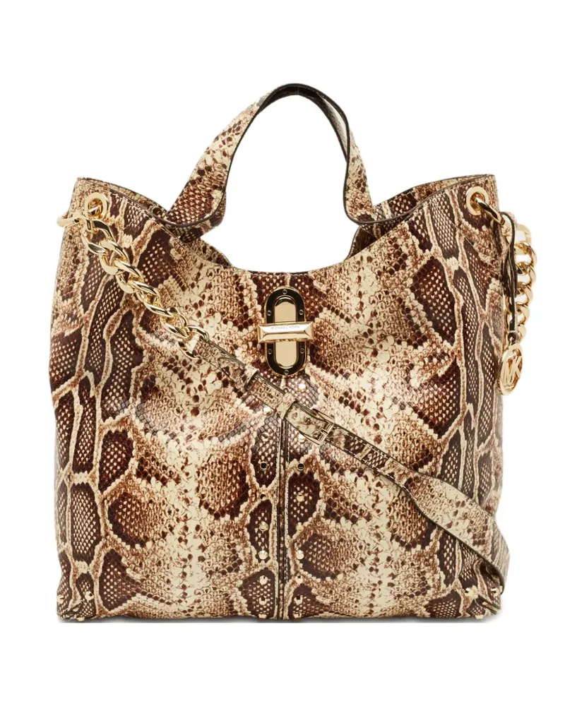 Michael Kors leather tote bag - Nude Nude