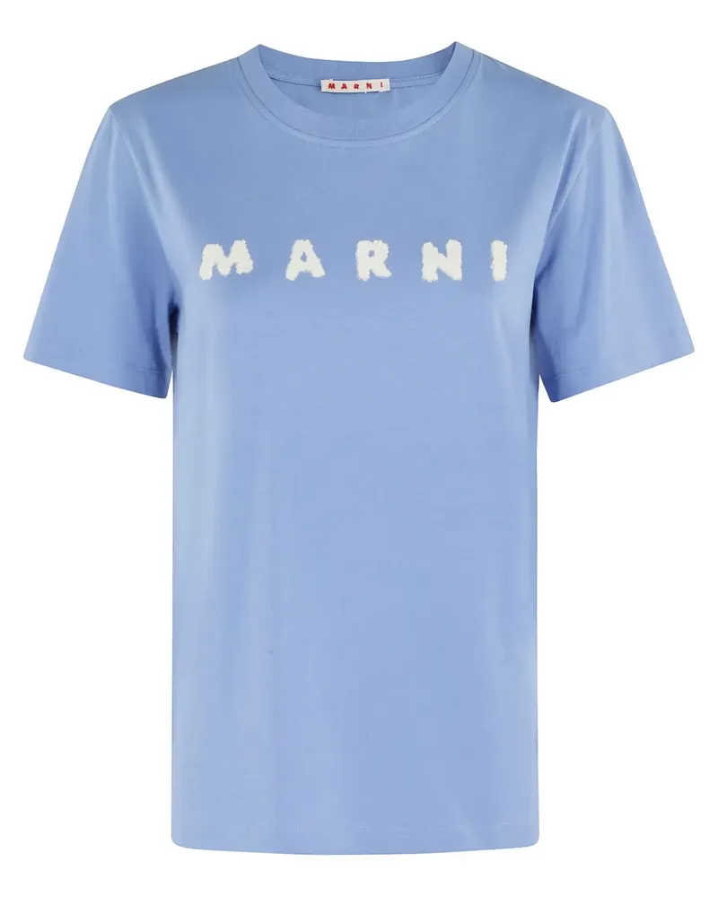 Marni Klassisches T-Shirt - Blau Blau