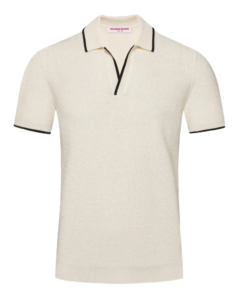 Orlebar Brown polo-collar T-shirt - Nude Nude