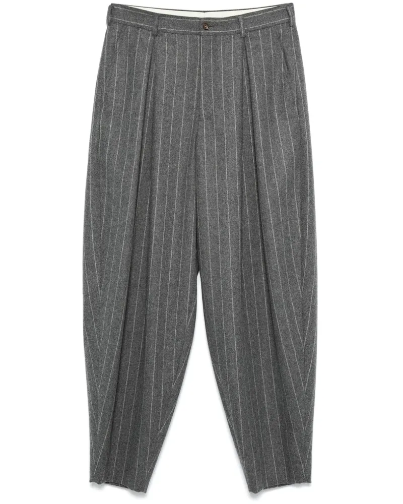 Comme des Garçons Hose mit Nadelstreifen - Grau Grau