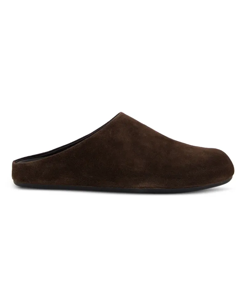 Officine Creative Italia Babouche suede slippers - Braun Braun