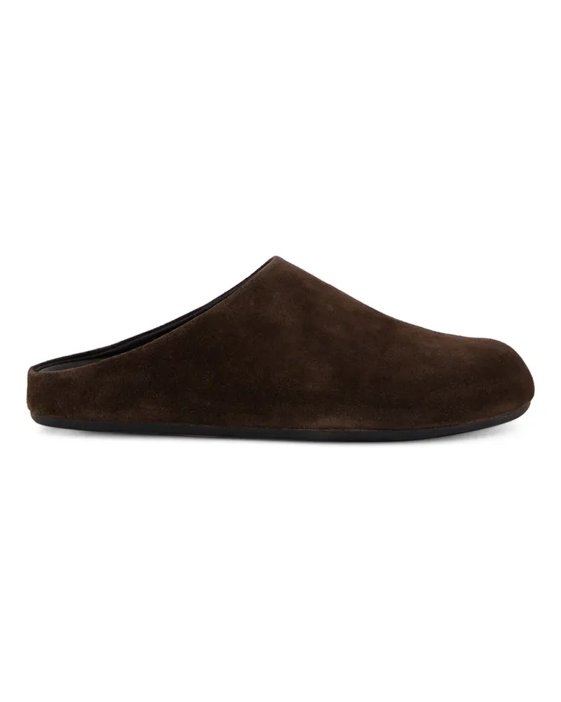 Officine Creative Italia Babouche suede slippers - Braun Braun