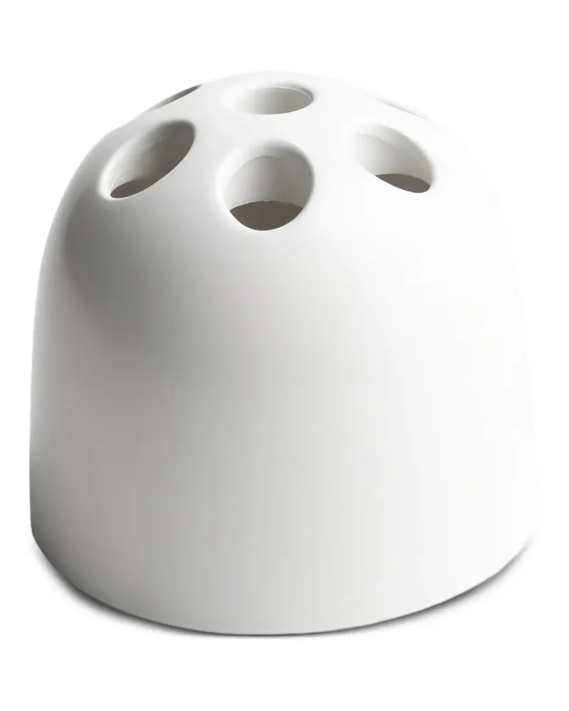 Danese Stiftehalter in Kuppelform - Weiß Weiß