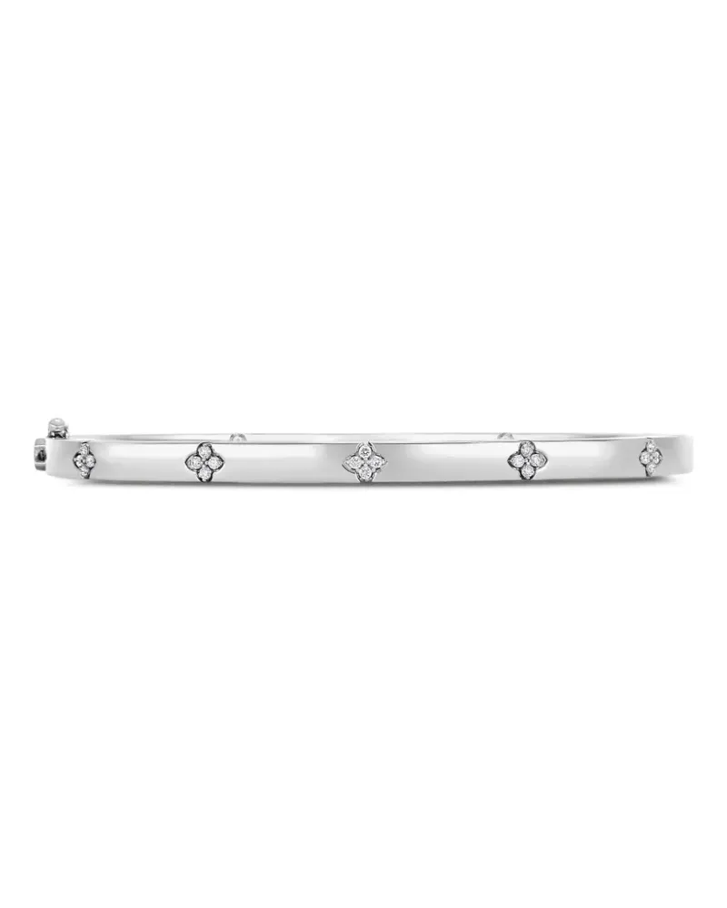 Roberto Coin Love in Verona Armreif mit Diamanten - Silber Silber