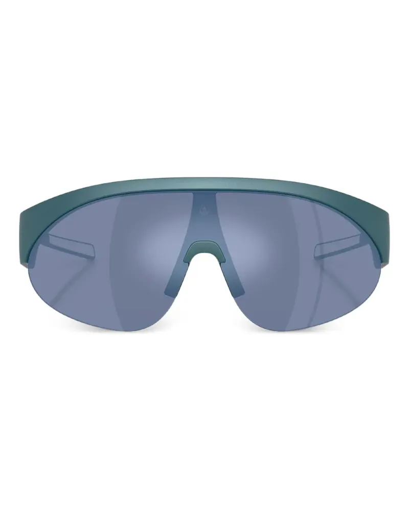 Moncler Myrr Sonnenbrille mit geometrischem Gestell - Grün Grün