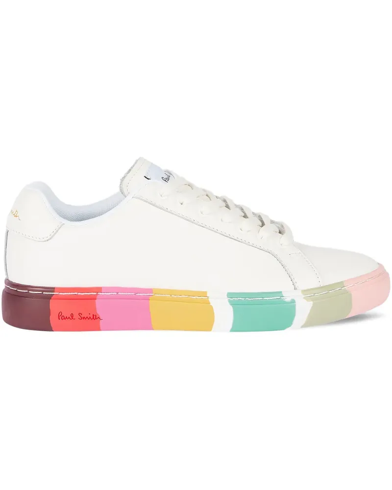 Paul Smith Lapin Sneakers mit Streifen - Weiß Weiß