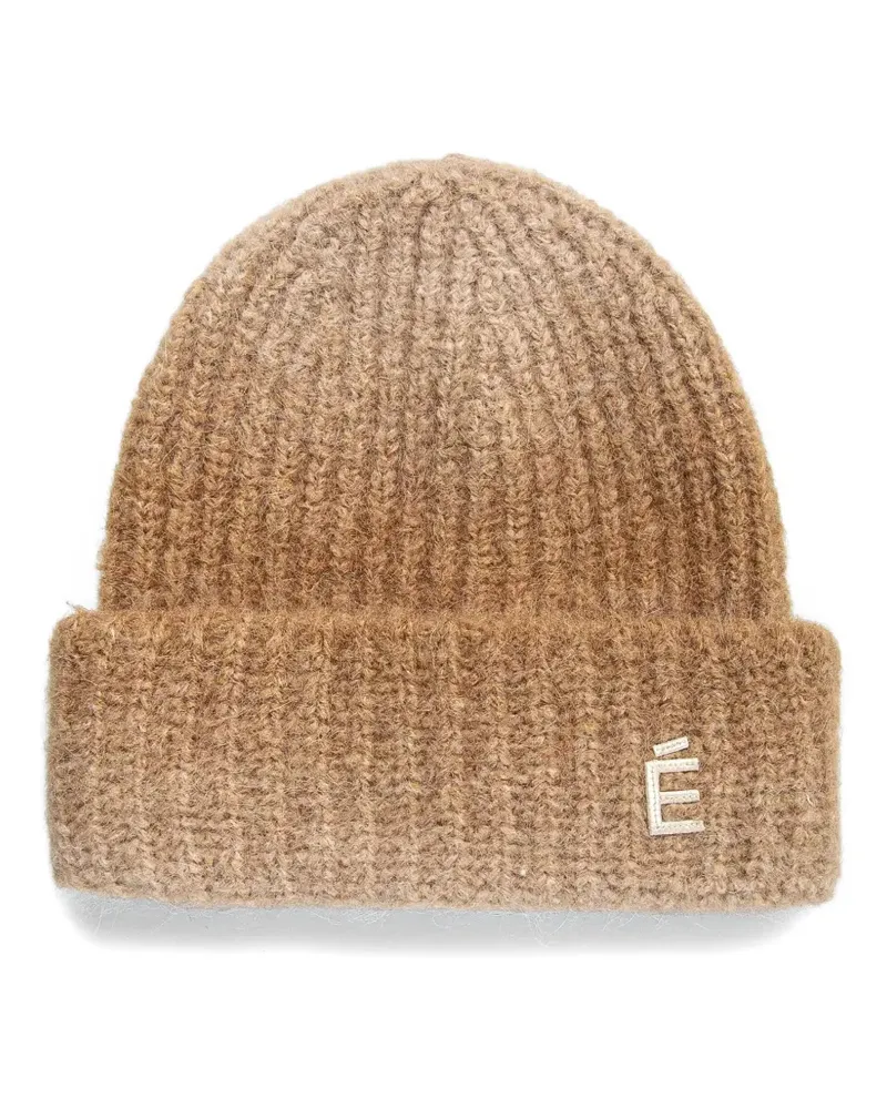 Études Studio Beanie mit Farbverlauf-Optik - Nude Nude
