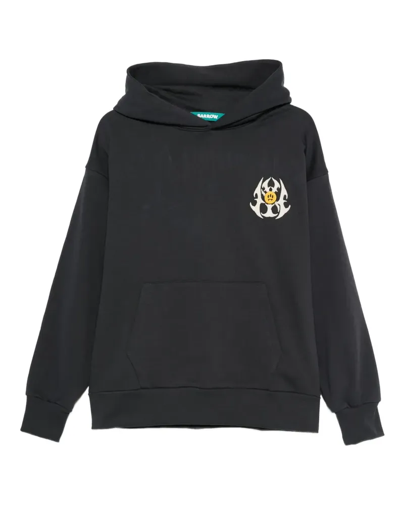 BARROW Big Apple printed hoodie - Schwarz Schwarz