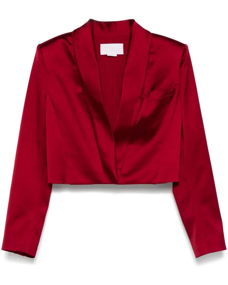 Genny Cropped-Blazer - Rot Rot