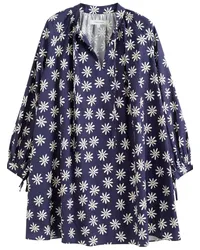 Chinti & Parker Ditsy Kleid mit Blumen-Print Blau