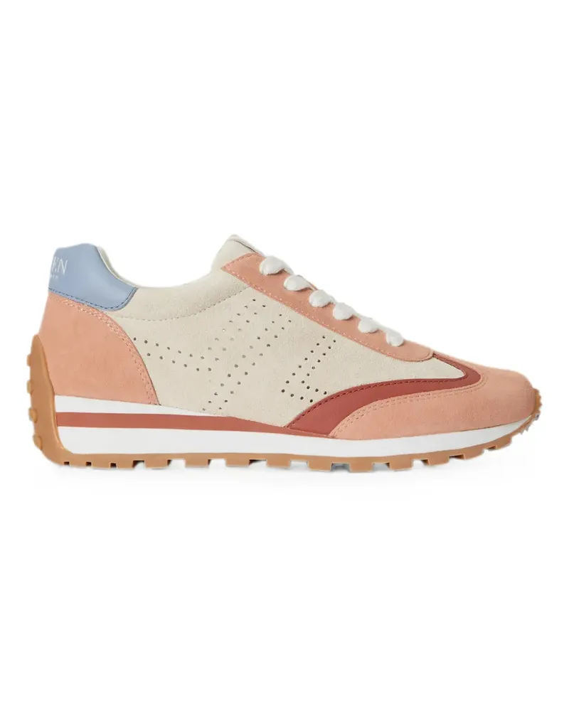 Ralph Lauren Perforierte Sneakers - Rosa Rosa
