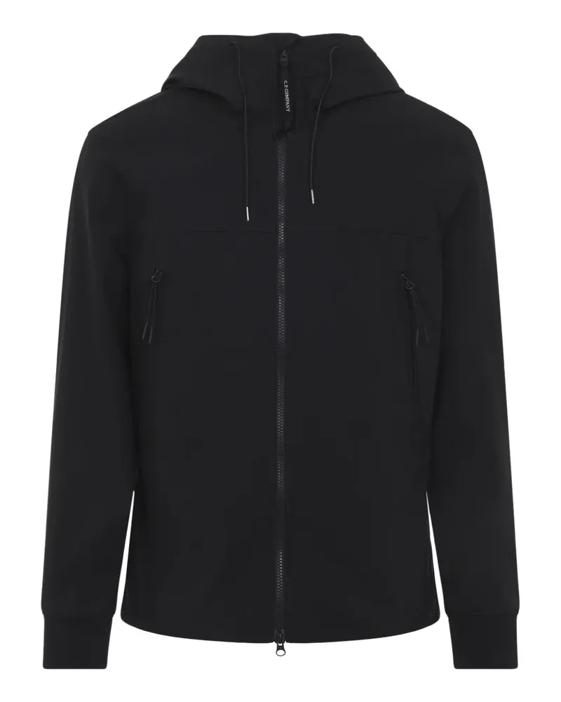 C.P. Company hooded zip jacket - Schwarz Schwarz