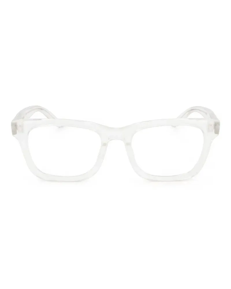 Barton Perreira Brille mit eckigem Gestell - Weiß Weiß