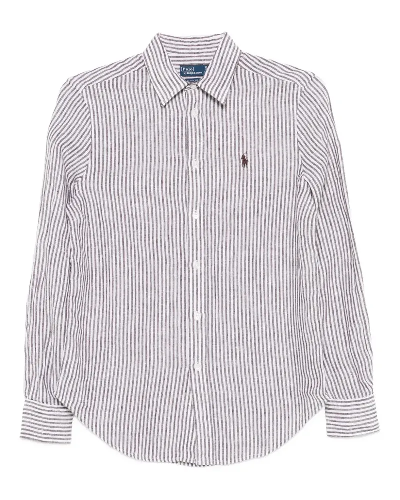 Ralph Lauren striped logo top - Braun Braun