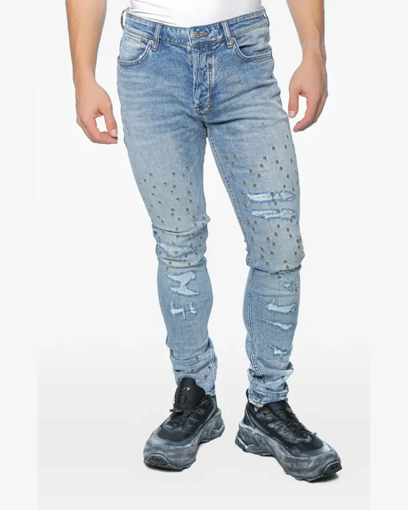 ksubi Van Winkle Dakota repair jeans - Blau Blau