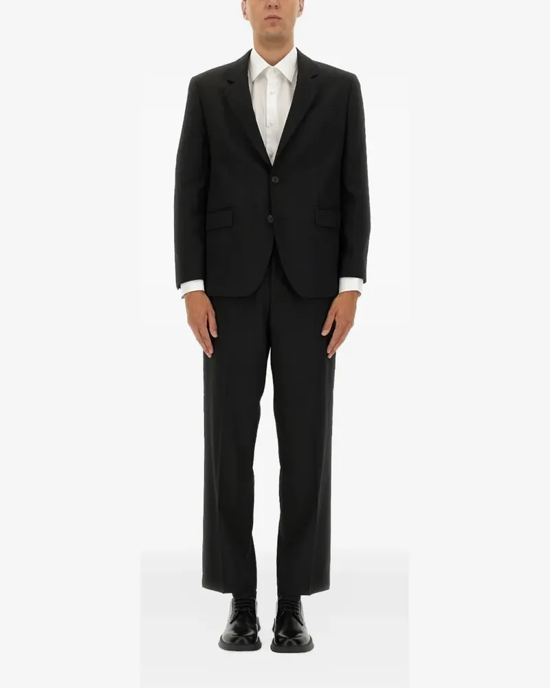 HUGO BOSS single-breasted suit - Schwarz Schwarz