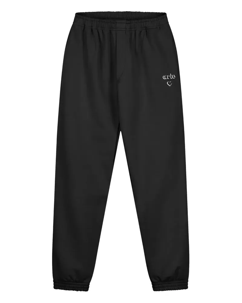 Arte Antwerp Jogginghose mit Logo - Schwarz Schwarz