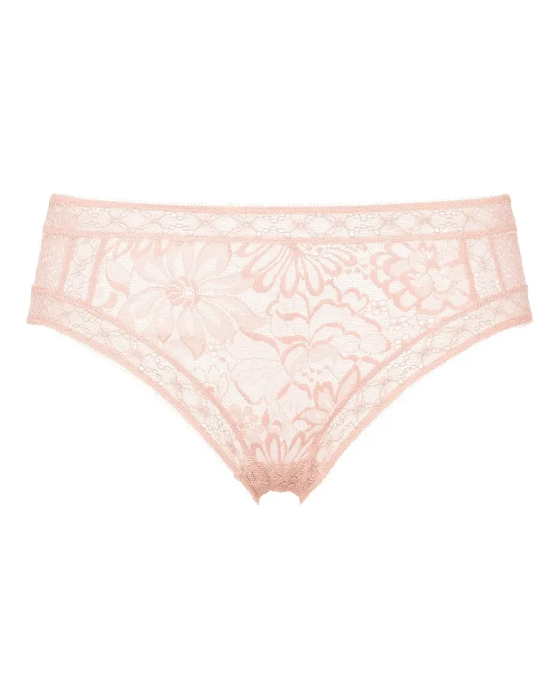 Eres Aérienne Slip aus Blumenspitze - Rosa Rosa