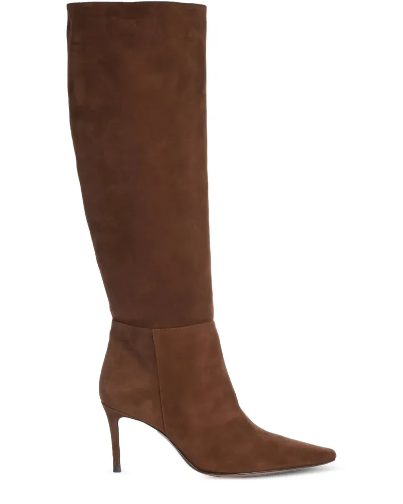 FESTA Milano Thea pointed toe stiletto boots - Braun Braun