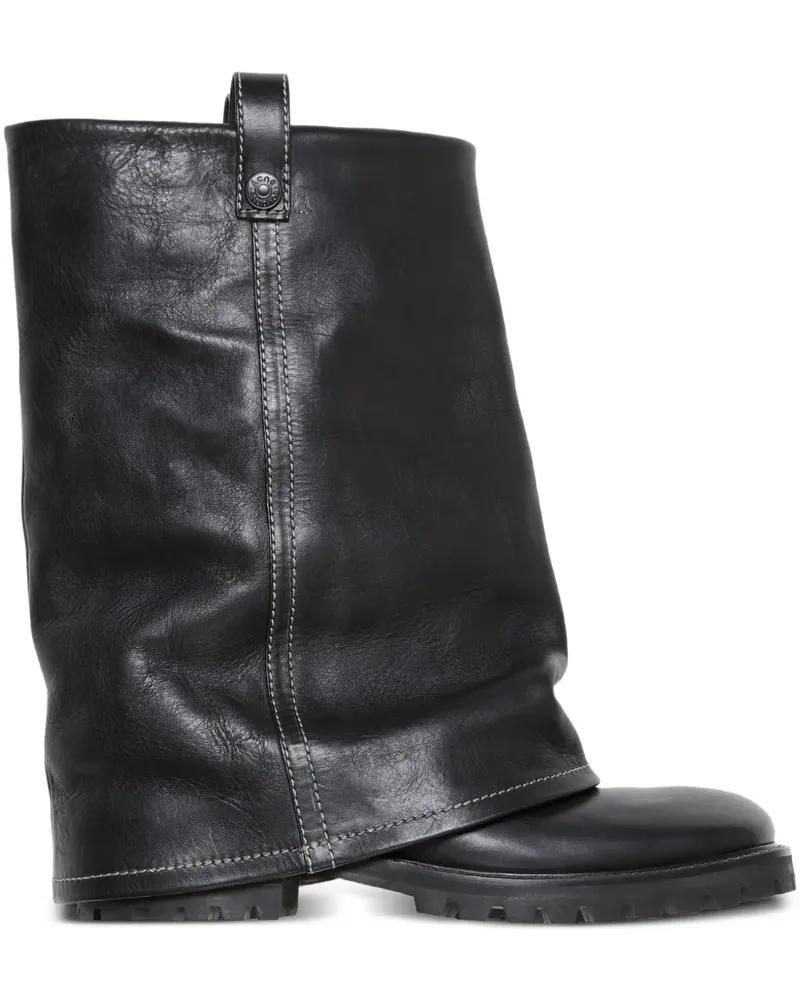 Acne Studios Lockere Stiefel - Schwarz Schwarz