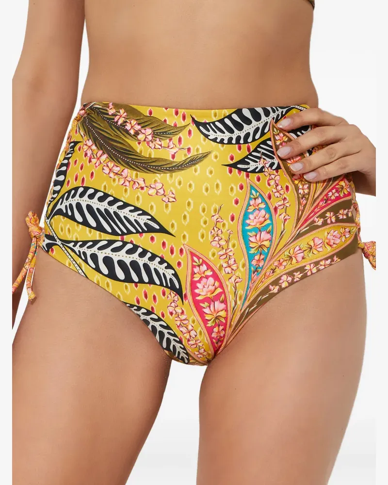 AGUA BENDITA Hope reversible bikini bottoms - Gelb Gelb