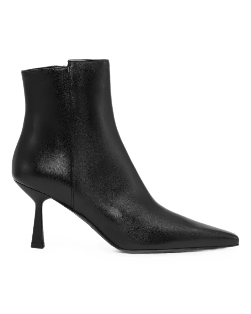 NOTABENE Emmya pointed-toe ankle boots - Schwarz Schwarz