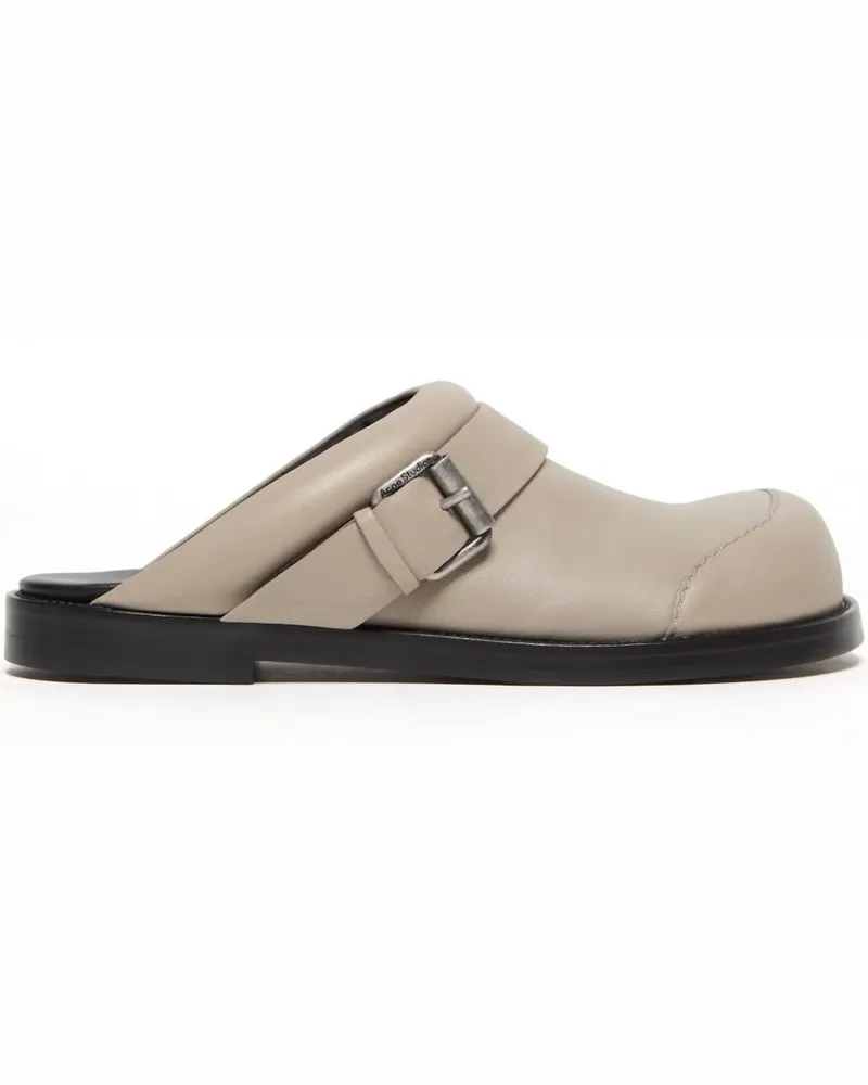 Acne Studios Klassische Mules - Nude Nude