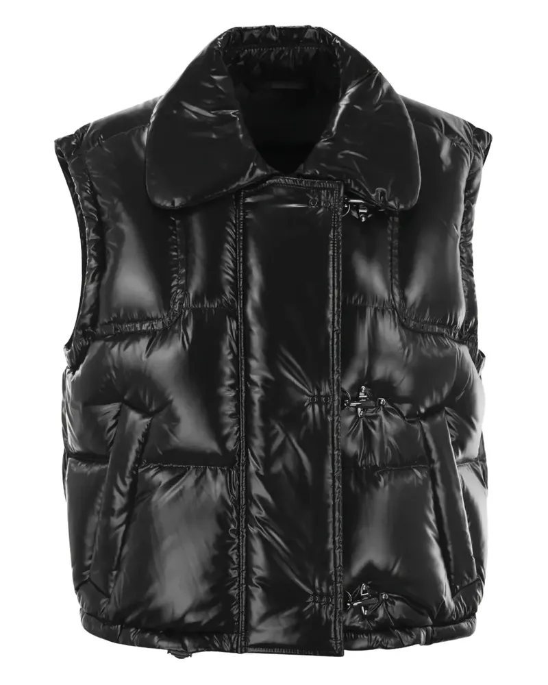 Fay quilted padded gilet - Schwarz Schwarz