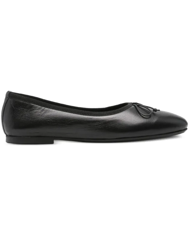 Fabio Rusconi Ballerinas mit Schleifendetail - Schwarz Schwarz