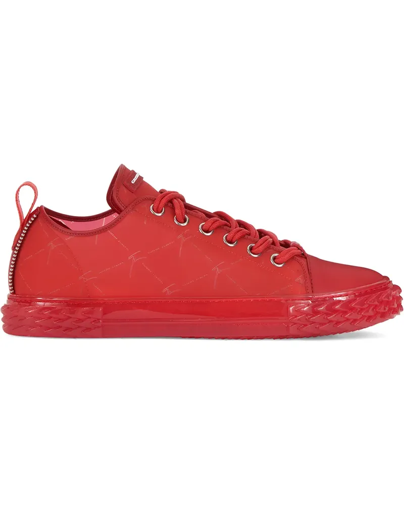 Giuseppe Zanotti Blabber Sneakers mit Logo-Print - Rot Rot