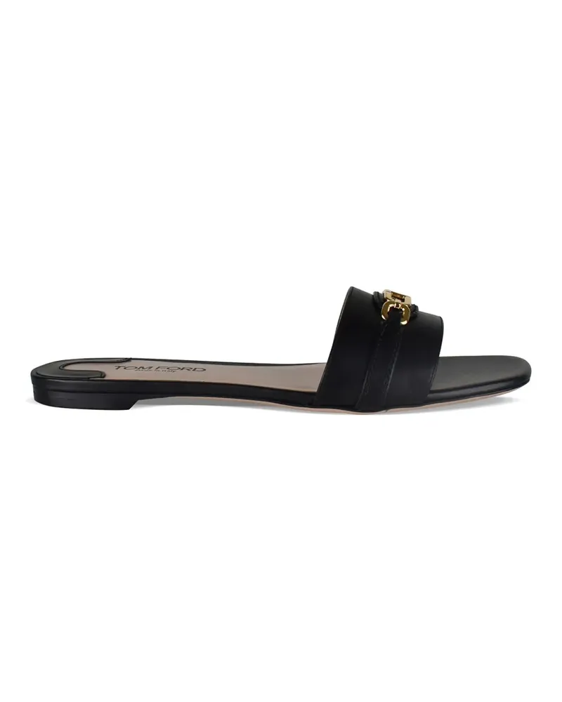Tom Ford Whitney Sandalen mit Kette - Schwarz Schwarz